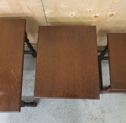 3 Mahogany Nest of Tables - 104899