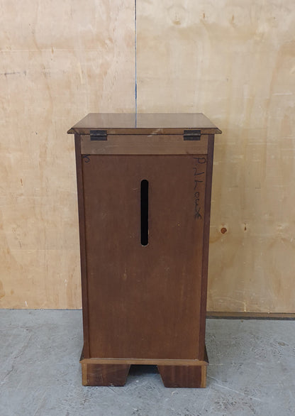 Mahogany Cabinet with Open Top Lid - 104420