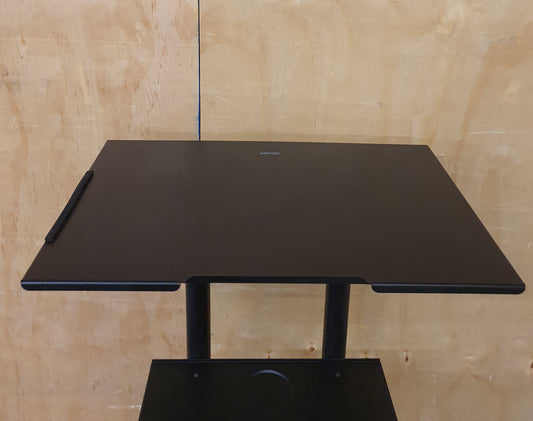 BONTEC Black Alloy Steel Adjustable Mobile Laptop Desk - 104431