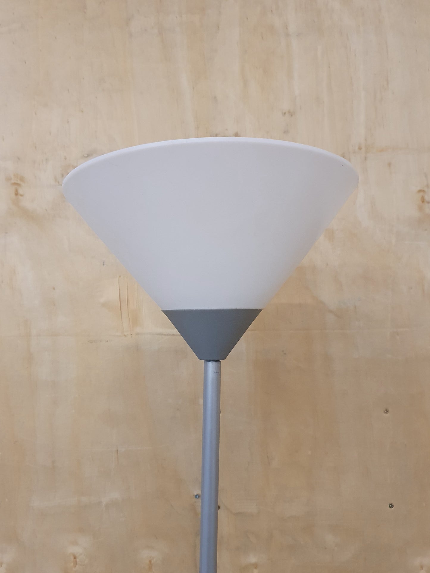 White Cone Shaped Standing Lamp - 180125-15