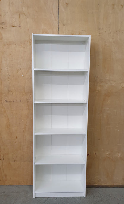 IKEA GERSBY White Wood Tall 4 Shelf Bookcase - 103852
