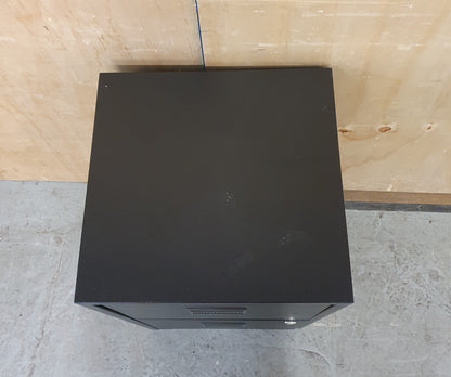 Small Black 2 Drawer Metal Filing Cabinet - 150825-11
