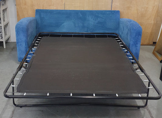 DFS Blue Soft Fabric Sofa Bed - 104805