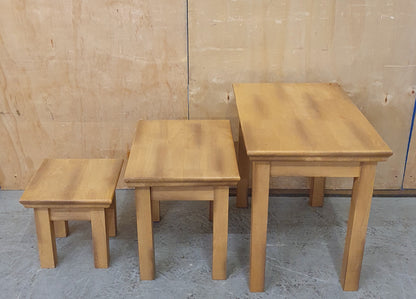 3 Wood Nest of Tables - 104421