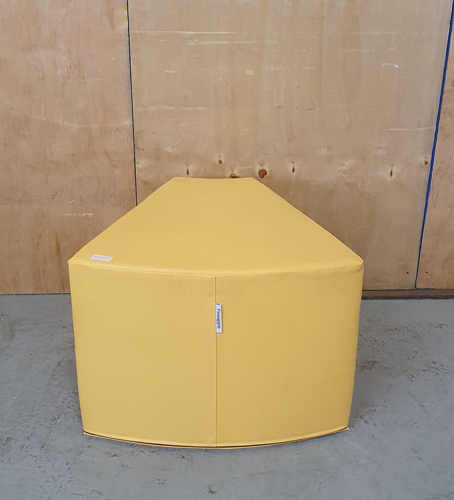 PINEAPPLE Yellow Waterproof Triangular Modular Pouffe - P102554