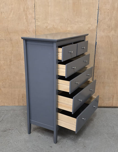 IKEA IDANÄS Grey Large Wood 6 Drawer Chest of Drawers - 104719
