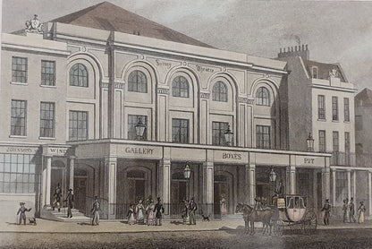 Surry Theatre, Blackfriars Road Vintage Art Print - 103757