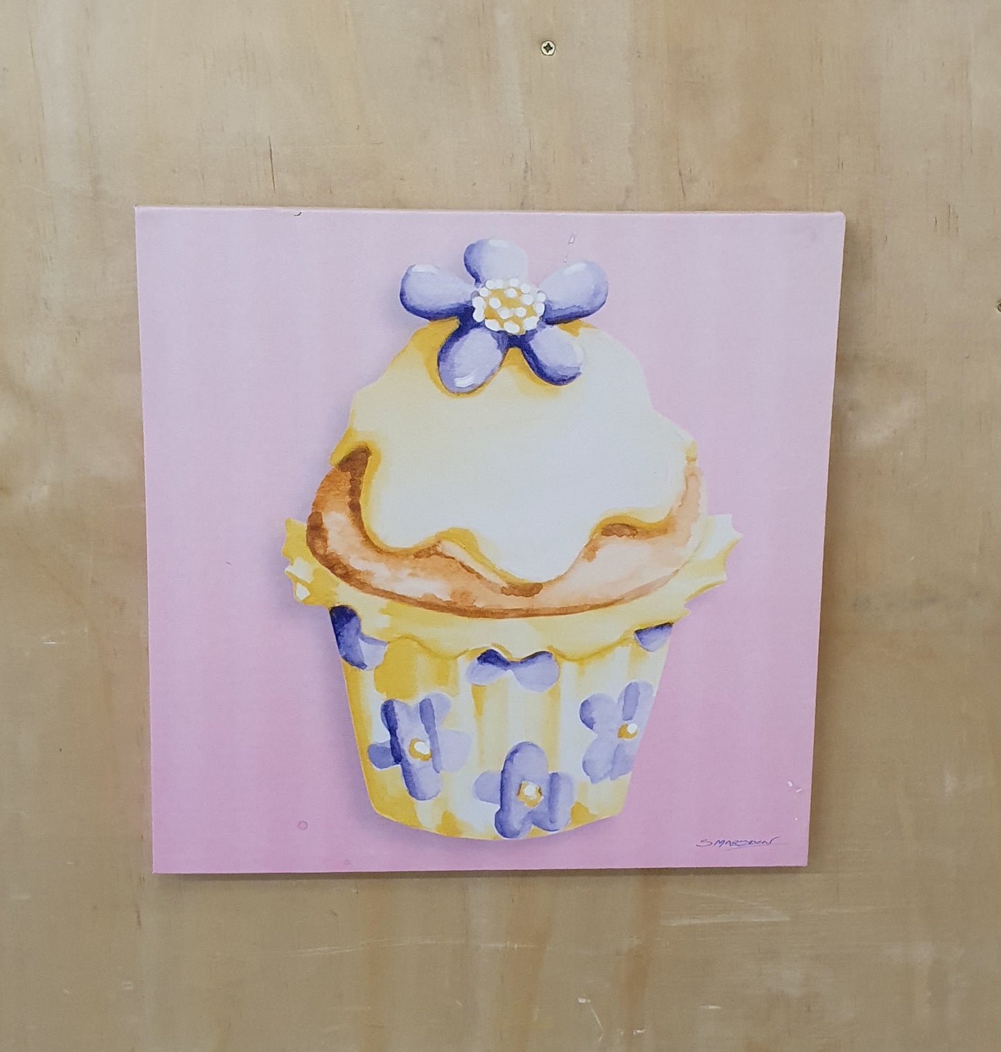 Cupcake Canvas Art Print - EL102847