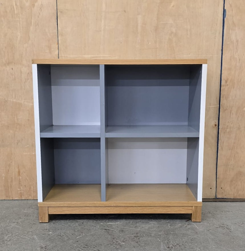 White and Grey Wooden Shoe Storage - 104723