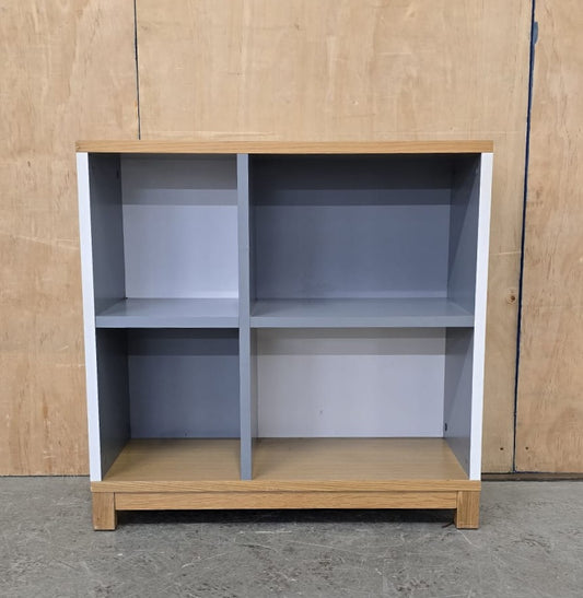 White and Grey Wooden Shoe Storage - 104723