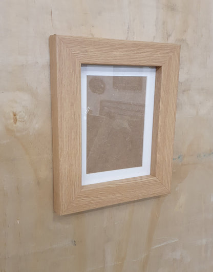 Wood Effect Contact Paper Covered Picture Frame - 151223-02