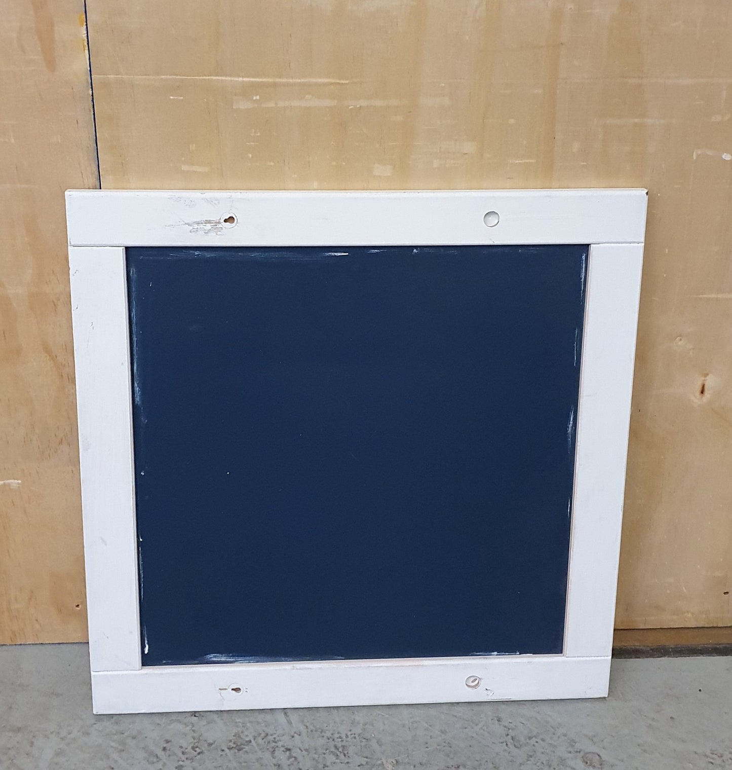 White Square Medium Size  Mirror - EL103080