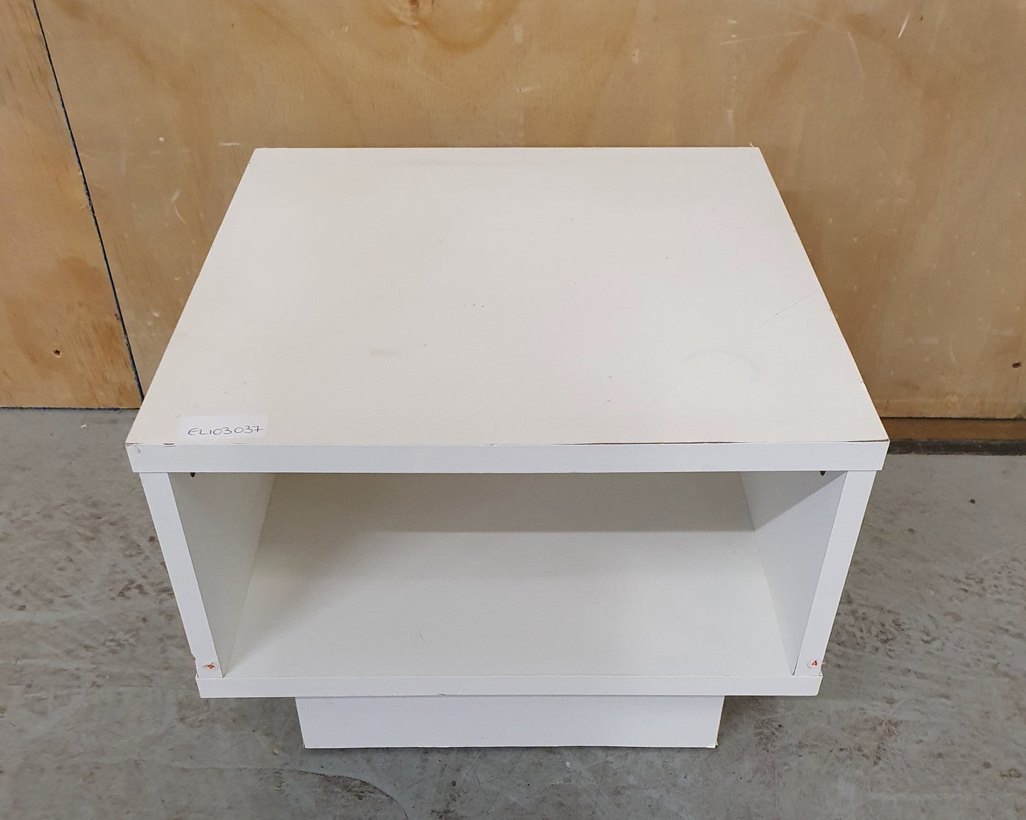 2 Tier Small White Coffee Table - EL103036