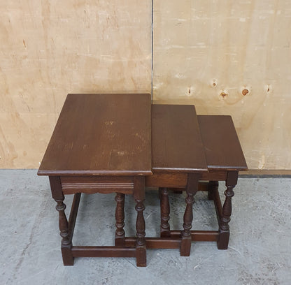 3 Mahogany Nest of Tables - 104899