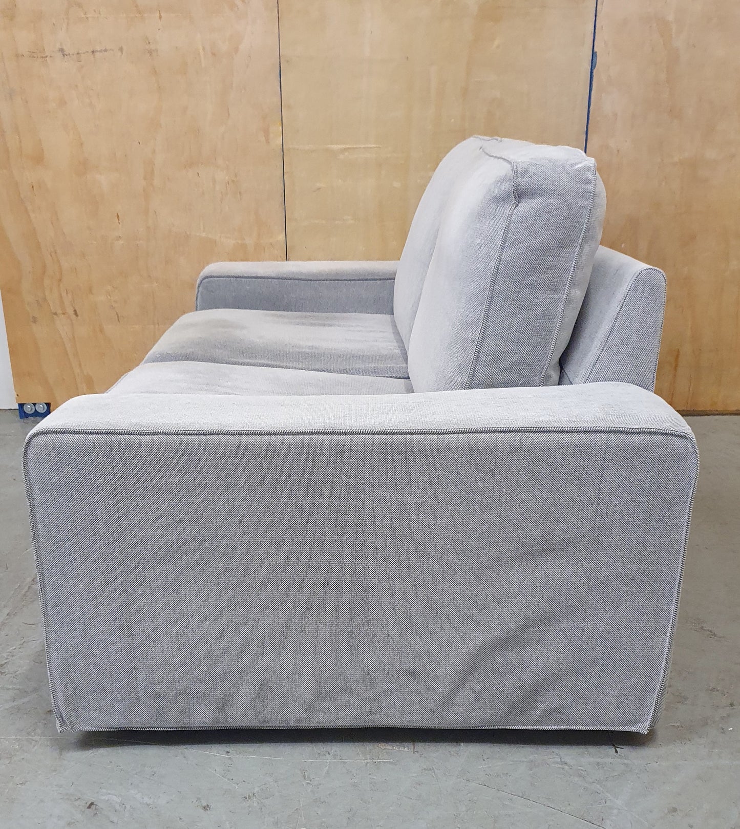 IKEA KIVIK Light Grey 2 Seater Sofa - 104784