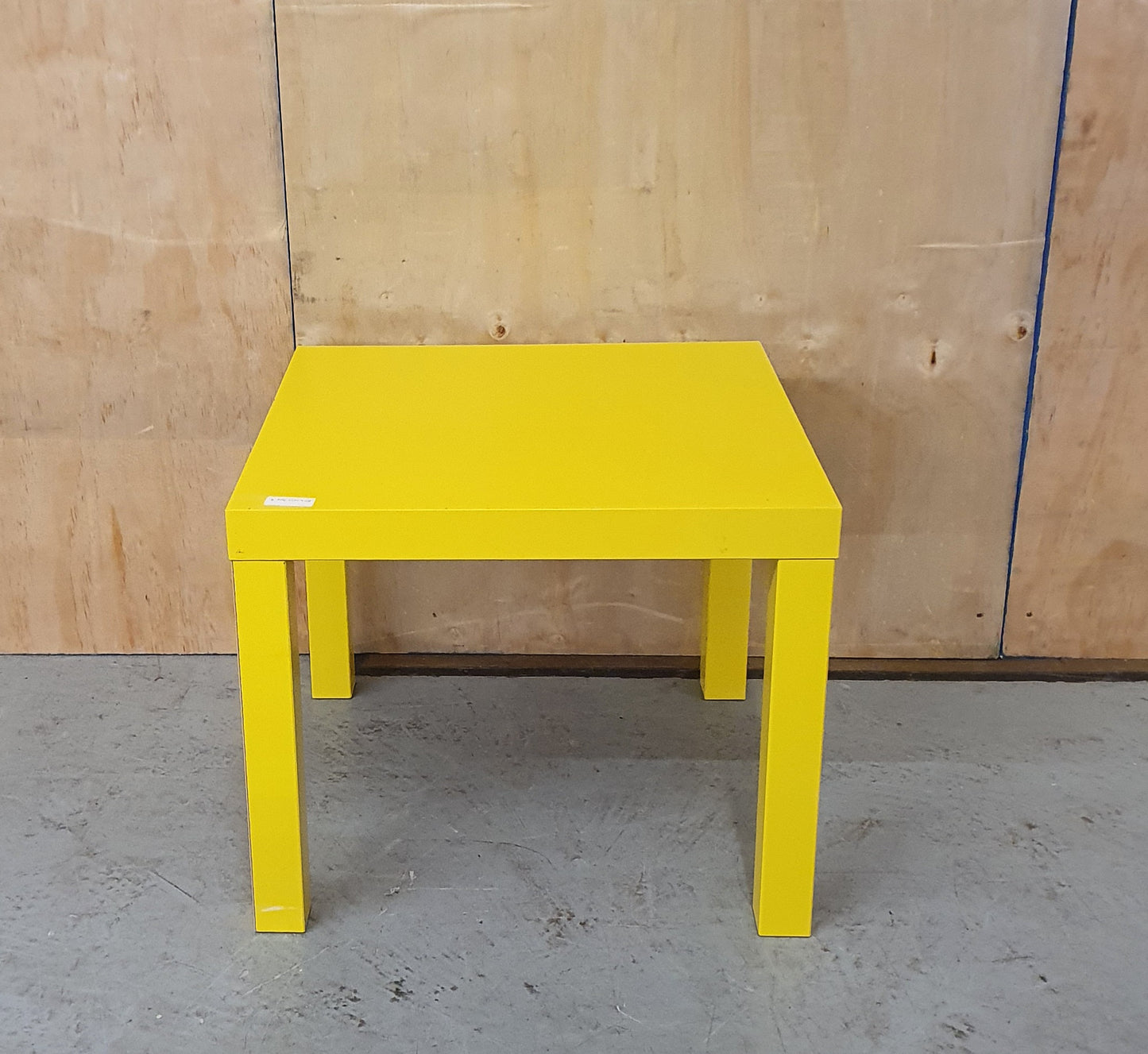 IKEA LACK Yellow Table - EL101347