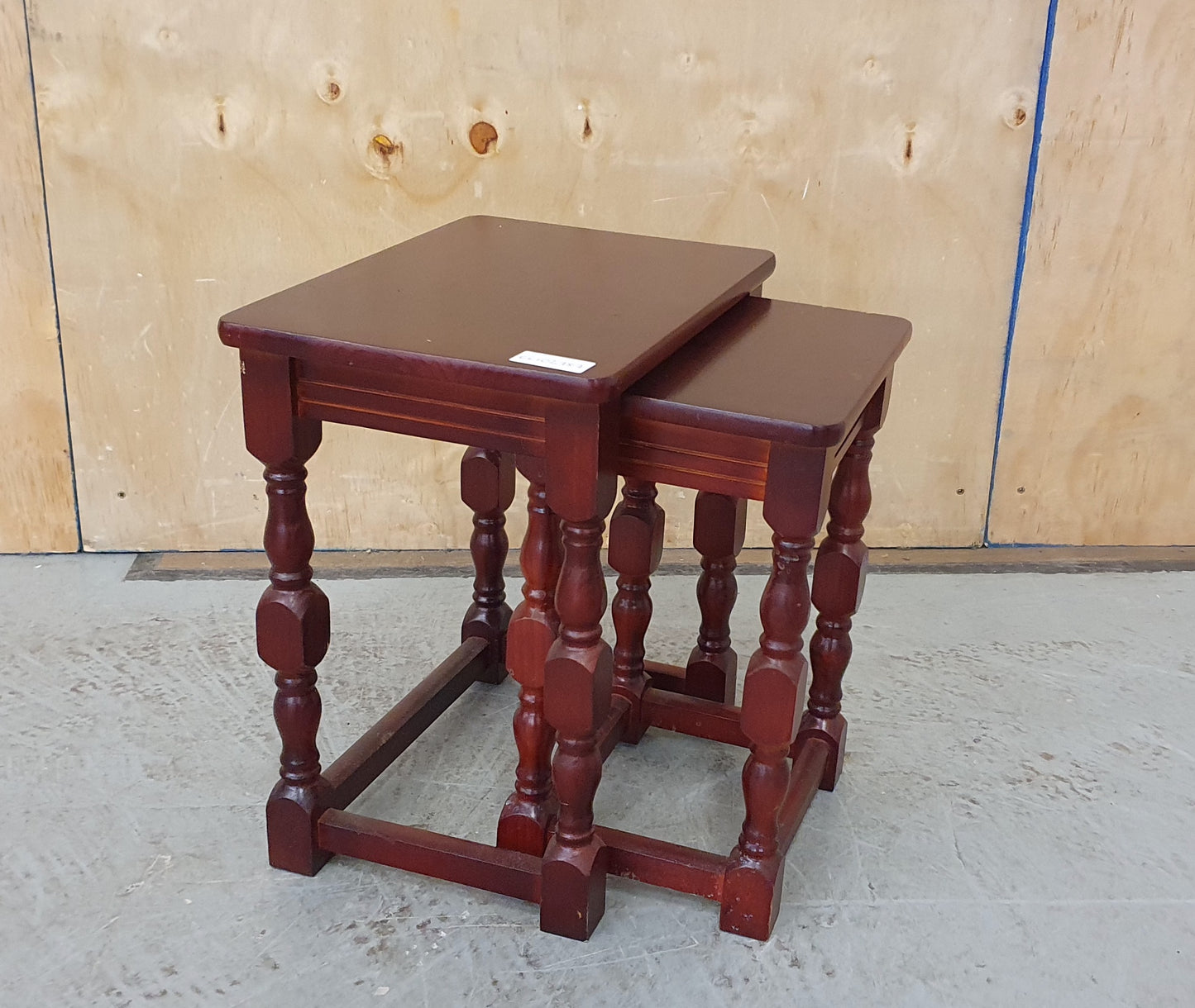 Mahogany Small Nest of Tables - EL102789