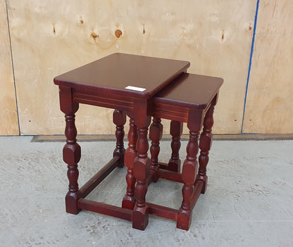 Mahogany Small Nest of Tables - EL102789