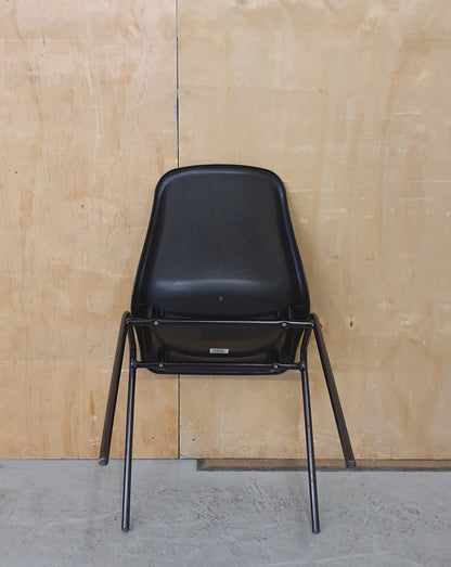 Black Single Stackable Chair - 103116