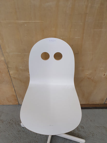 Children's White Wooden Chair - EL102201