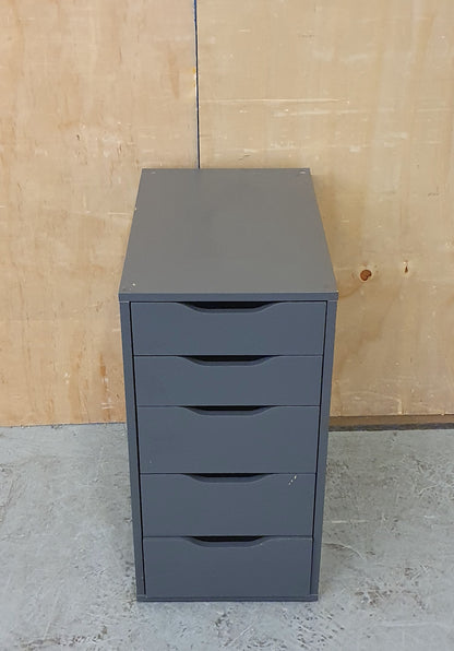 IKEA ALEX Grey Wood Drawers - EL104400