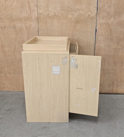 KUB Wood Baby Change Table with 3 Drawers and 1 Door - 104837