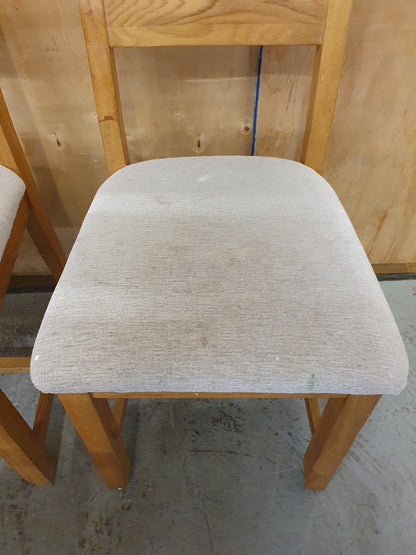 6 Matching Oak Dining Chairs - 104844