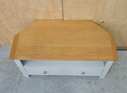 Grey Wood TV Stand with 1 Drawer - EL104500