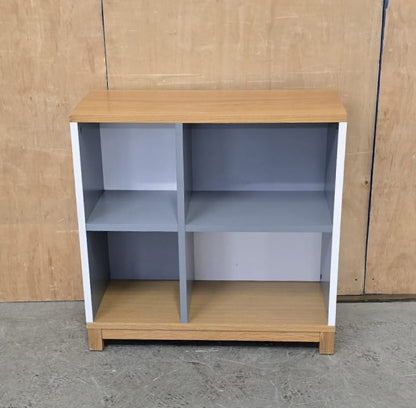 White and Grey Wooden Shoe Storage - 104723