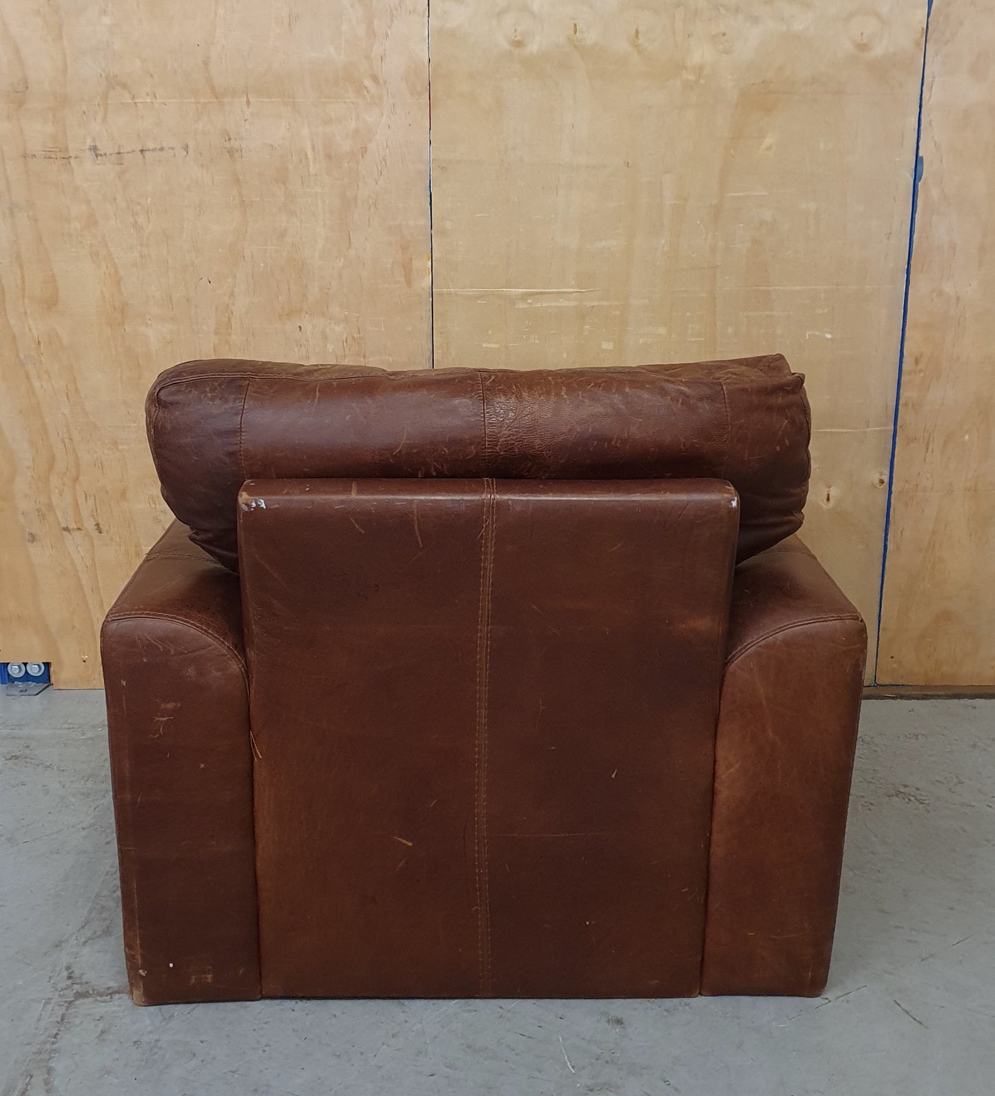 Brown Leather Armchair - 103934