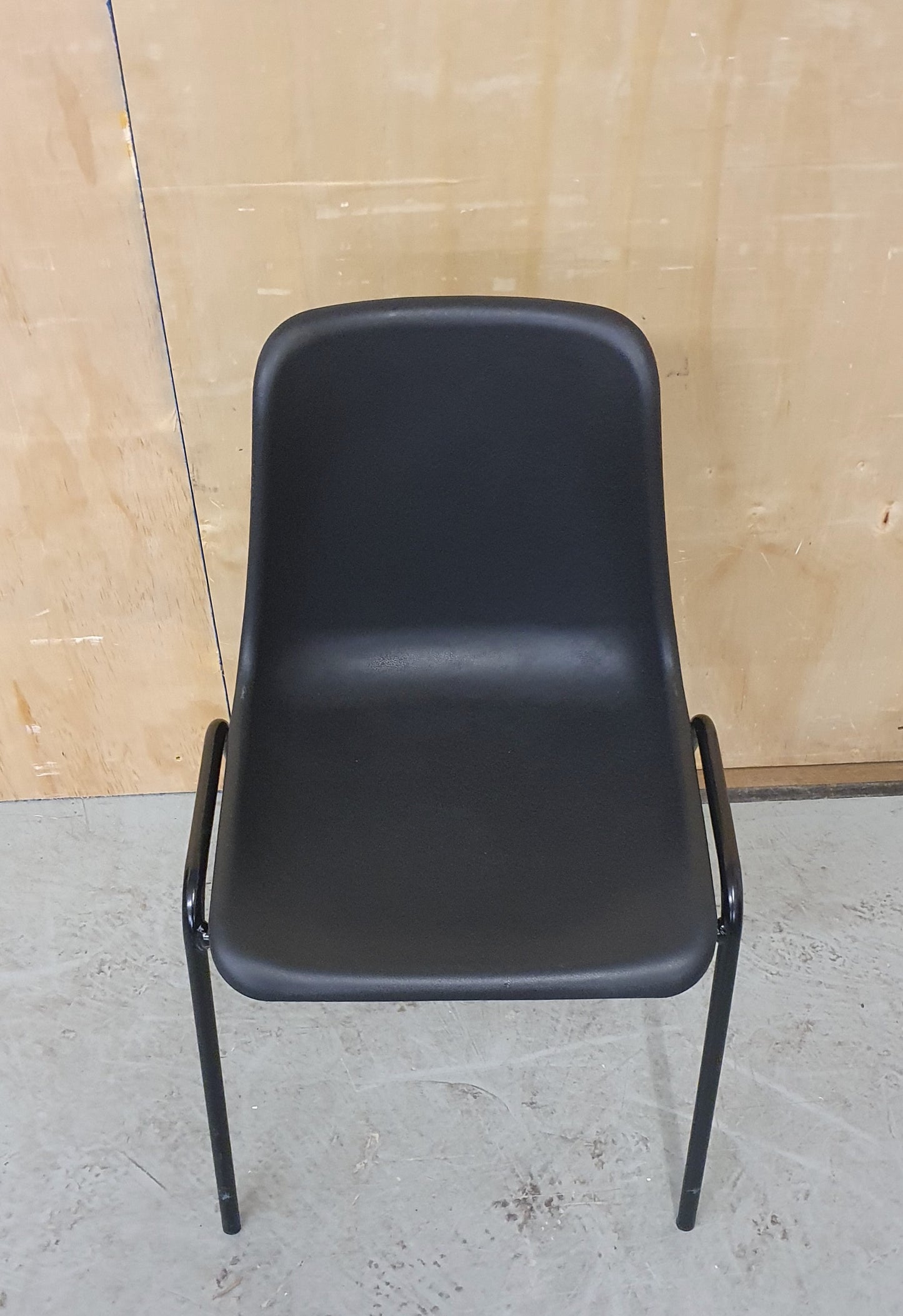 Black Single Stackable Chair - 103116