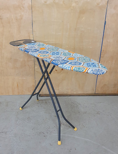 Collapsable Ironing Board with Decorative Print Cover - 103000