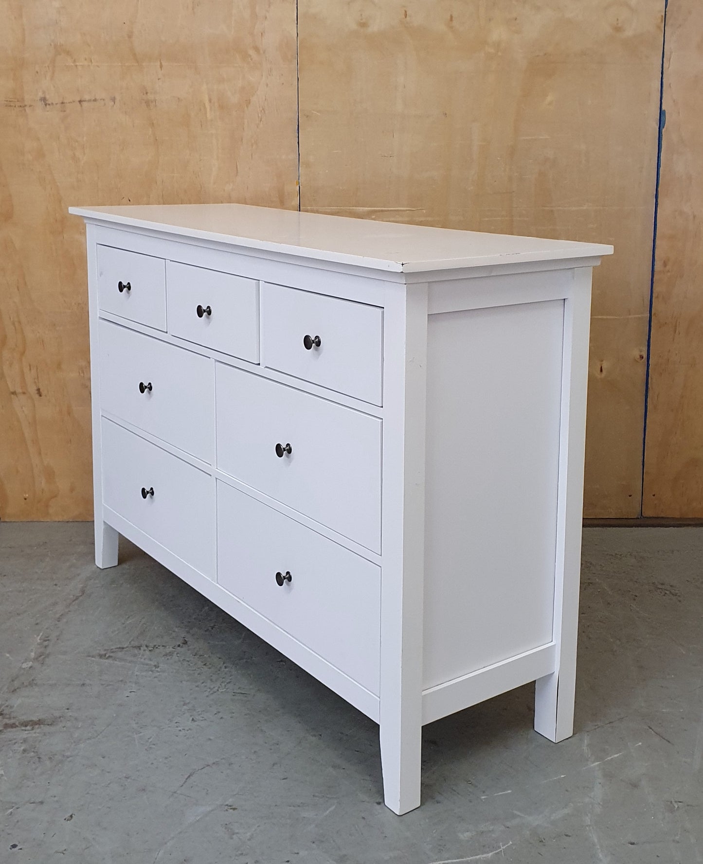 IKEA IDANÄS White 7 Drawer Wood Chest of Drawers - 104491