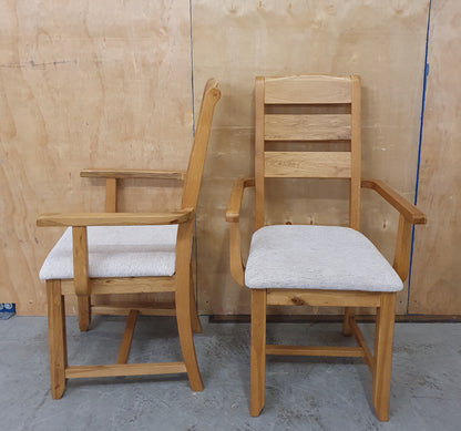 6 Matching Oak Dining Chairs - 104844