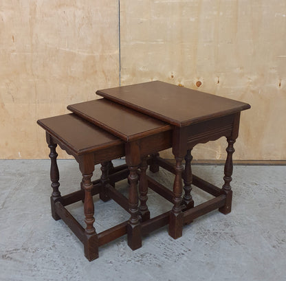 3 Mahogany Nest of Tables - 104899