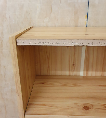 Small Wooden 2 Shelf Bookcase - 103932