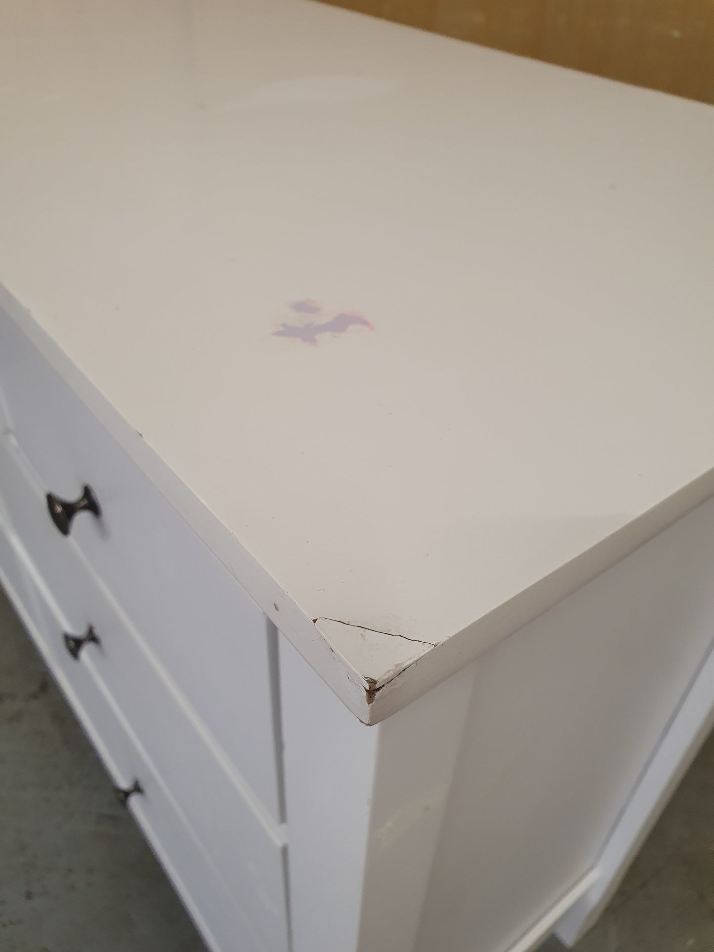 IKEA IDANÄS White 7 Drawer Wood Chest of Drawers - 104491