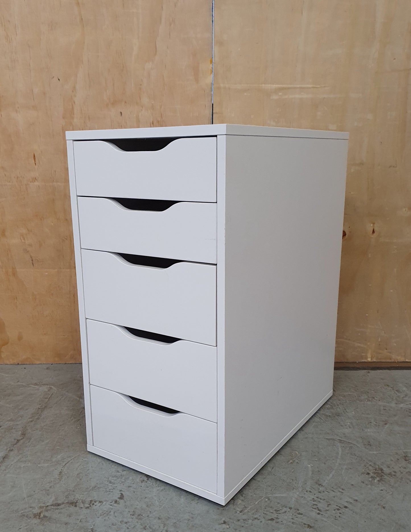 IKEA ALEX White Wood Drawers - 104116