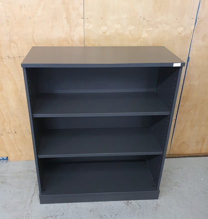 Large Heavy Duty Slate Grey Bookcase - 103086