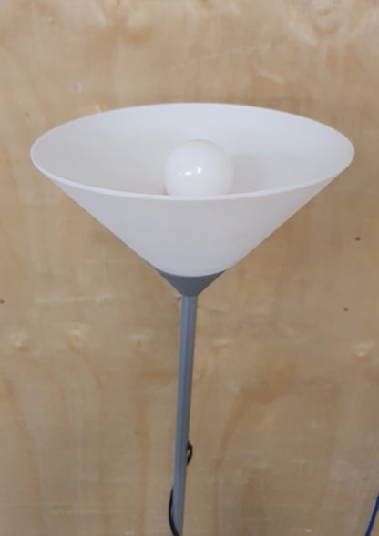 White Cone Shaped Standing Lamp - 180125-15