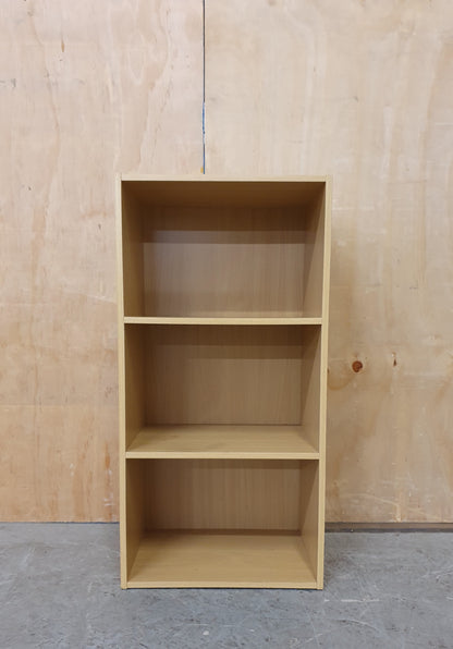 Small Wood 2 Shelf Bookcase - 130825-05