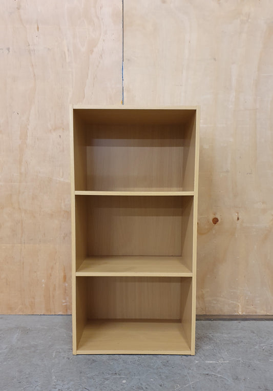 Small Wood 2 Shelf Bookcase - 130825-05