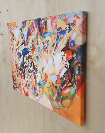 KANDINSKY "Composition VII" Art Canvas Print - 060225-08