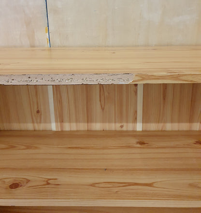 Small Wooden 2 Shelf Bookcase - 103932