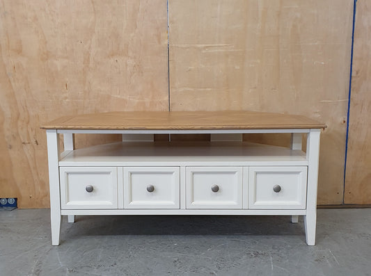MARKS and SPENCER HOME Solid Wood TV Stand with 2 Drawers - EL104359