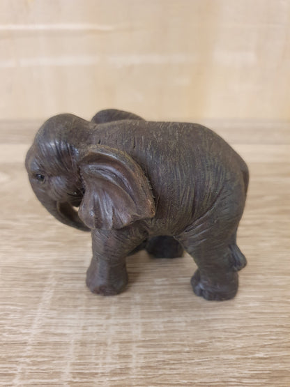 Small Stone Elephant Ornament - 230824-3