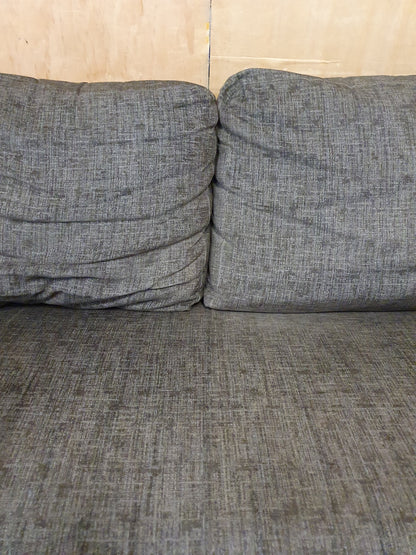 G-PLAN Dark Grey 3 Seater Sofa with Removable Back Cushions - 310126-01