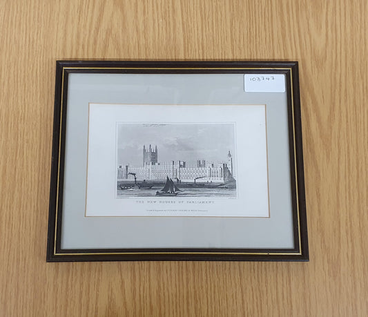 The New Houses of Parliment Vintage Art Print - 103747