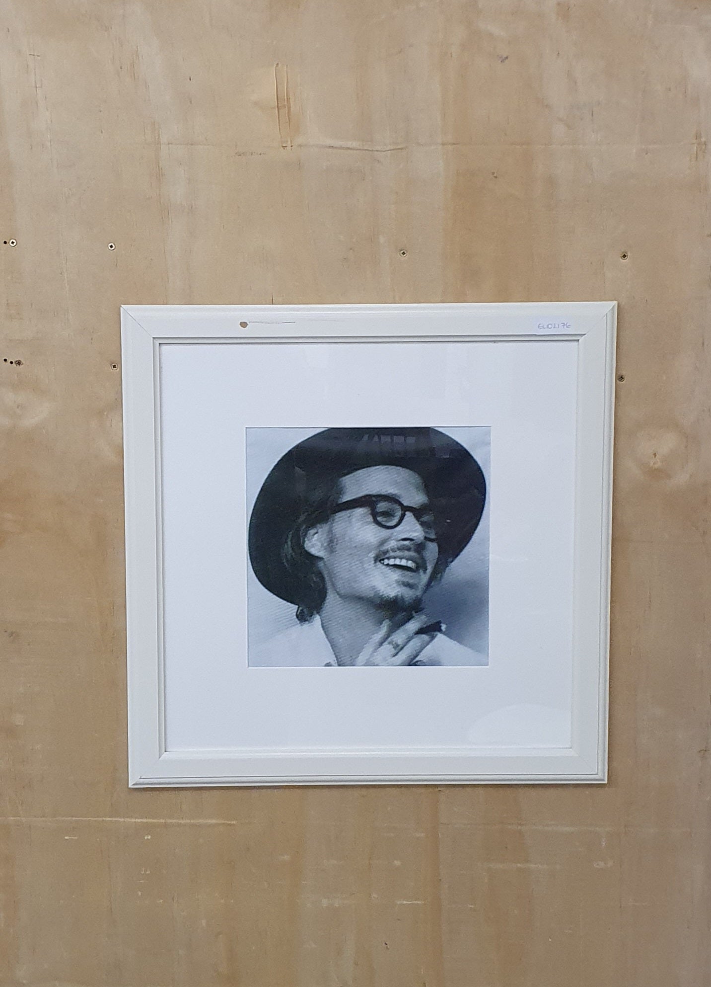 Johnny Depp Picture in White Wooden Frame - EL102176