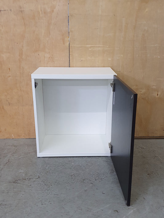 IKEA LAPPVIKEN 1 Door Black and White Cabinet - EL104563